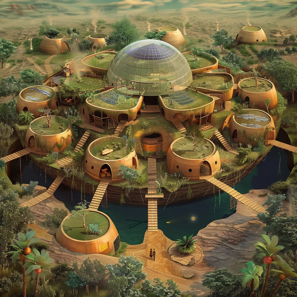 The agora — the living heart of a Ruban Cell